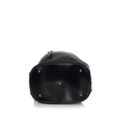 Gucci Bamboo Nylon Bucket Bag (SHG-31578)
