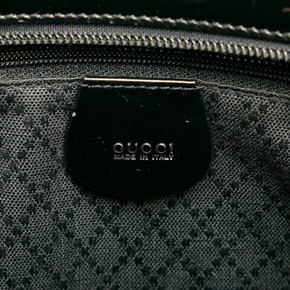 Gucci Bamboo Nylon Satchel (SHG-31009)