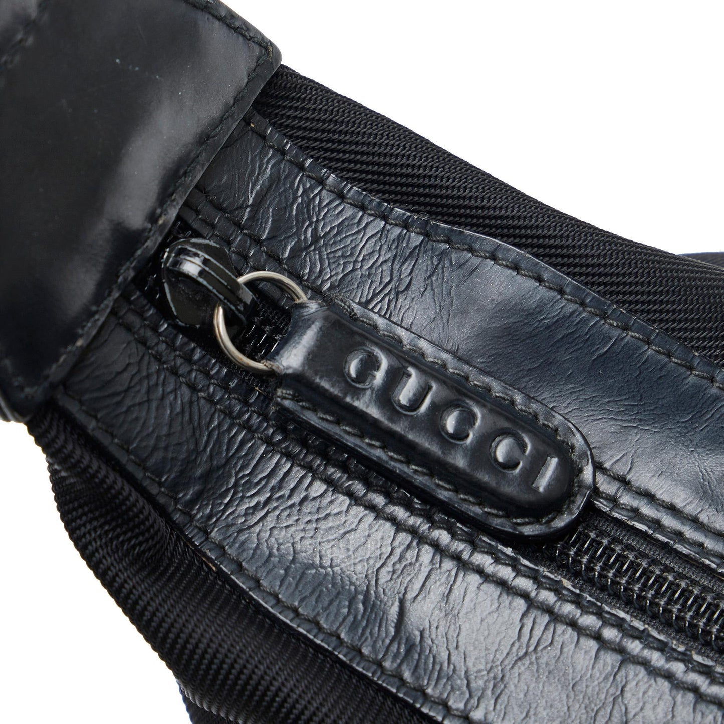 Gucci Bamboo Nylon Shoulder Bag (SHG-d4KAgE)