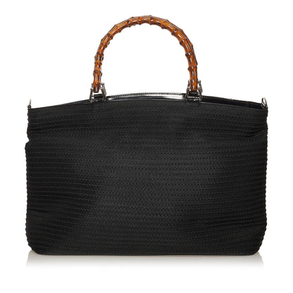 Gucci Bamboo Nylon Tote Bag (SHG-29168)