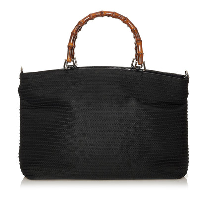Gucci Bamboo Nylon Tote Bag (SHG-29168)