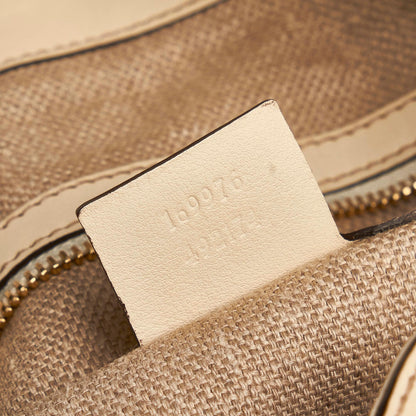 Gucci Bamboo Peggy Raffia Satchel (SHG-31391)