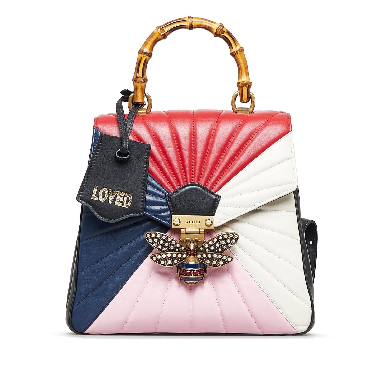 Gucci Bamboo Queen Margaret Backpack (SHG-WhMd0R)