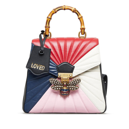 Gucci Bamboo Queen Margaret Backpack (SHG-WhMd0R)