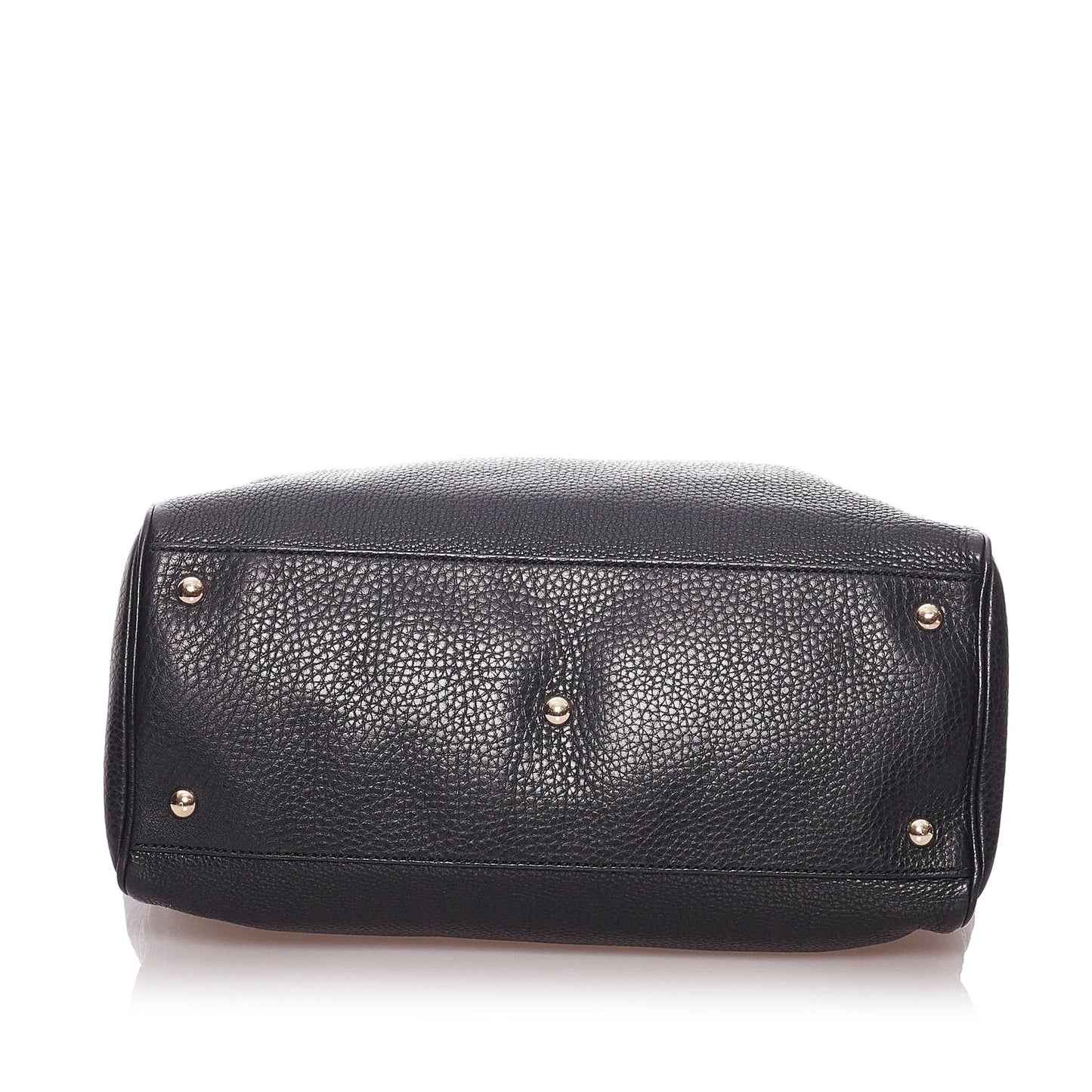 Gucci Bamboo Shopper Leather Handbag (SHG-29041)