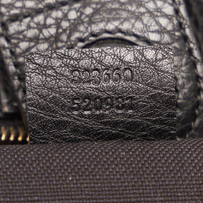 Gucci Bamboo Shopper Leather Handbag (SHG-29041)