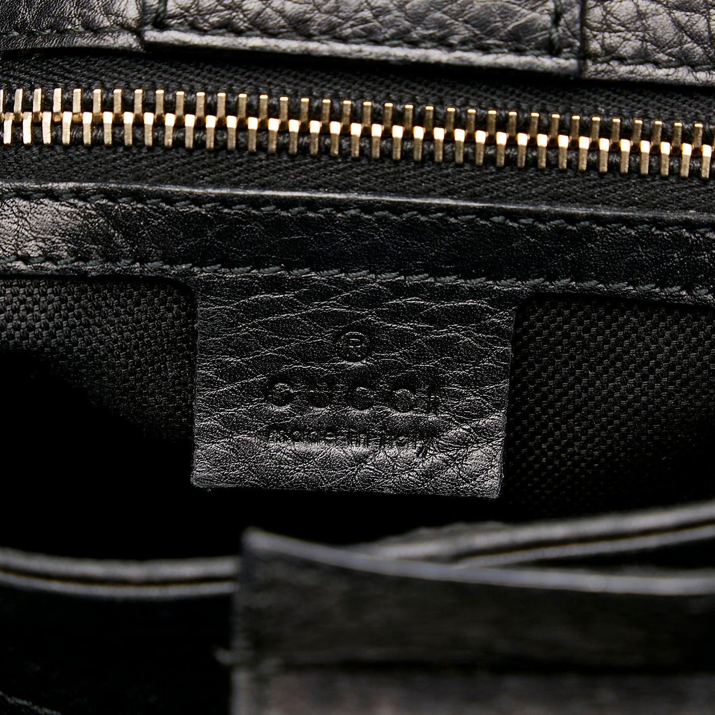 Gucci Bamboo Shopper Leather Handbag (SHG-29375)