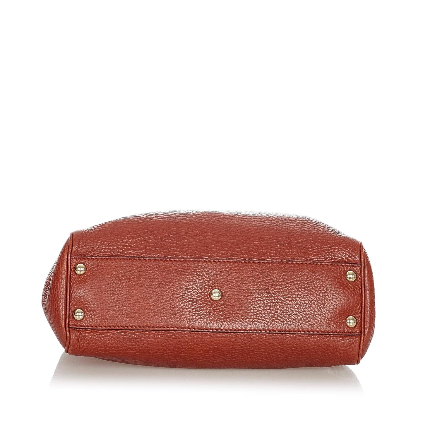 Gucci Bamboo Shopper Leather Satchel (SHG-22806)