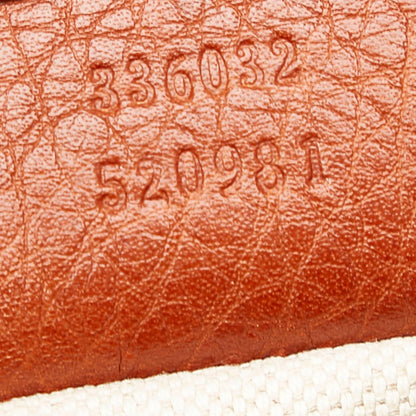 Gucci Bamboo Shopper Leather Satchel (SHG-22806)