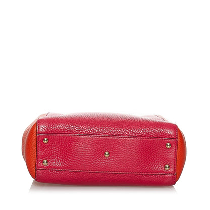 Gucci Bamboo Shopper Leather Satchel (SHG-29723)