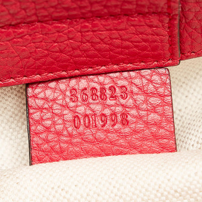 Gucci Bamboo Shopper Leather Satchel (SHG-29723)