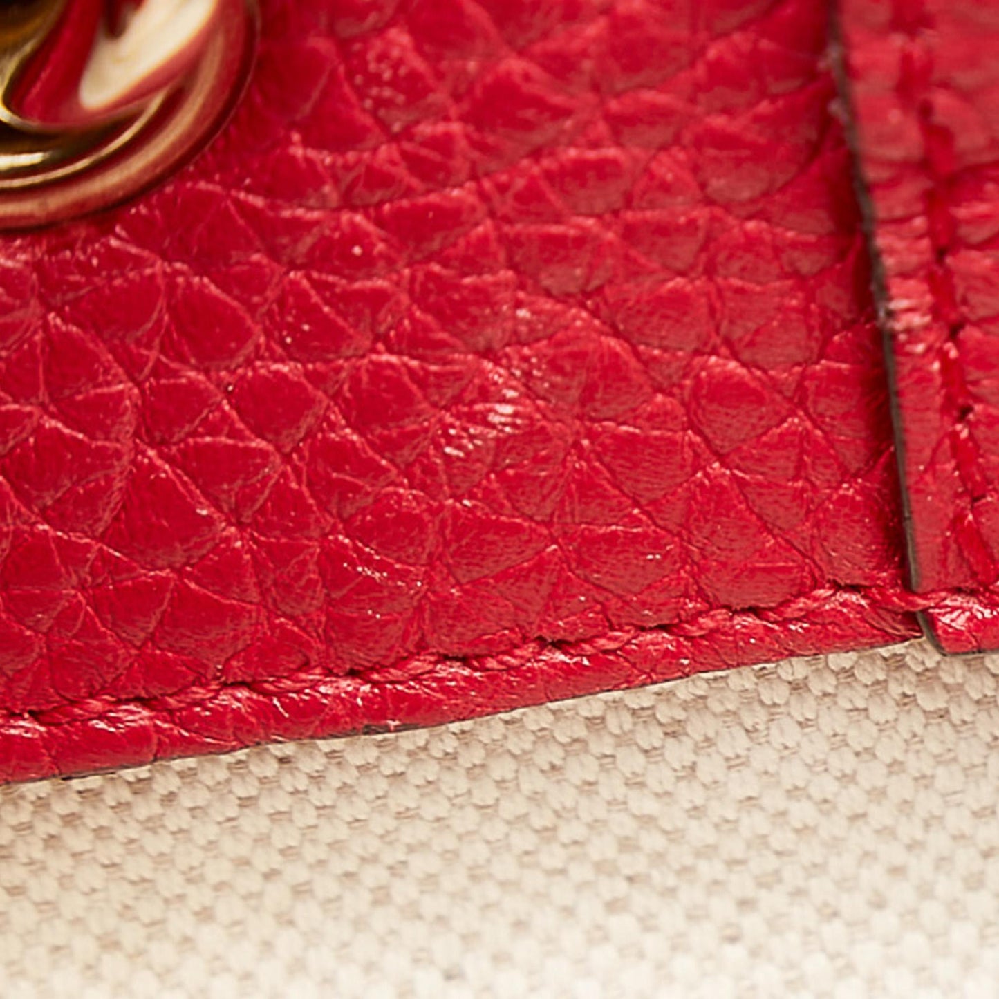 Gucci Bamboo Shopper Leather Satchel (SHG-29723)