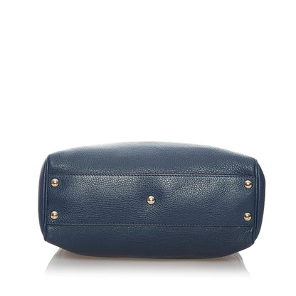Gucci Bamboo Shopper Leather Satchel (SHG-29905)