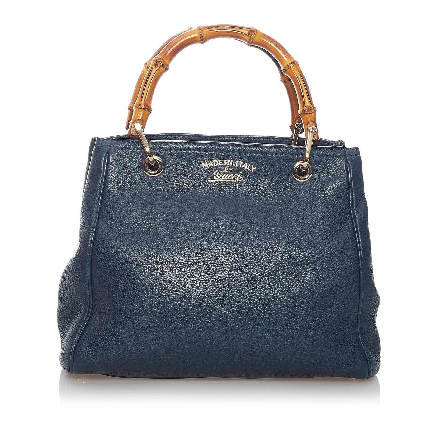Gucci Bamboo Shopper Leather Satchel (SHG-29905)