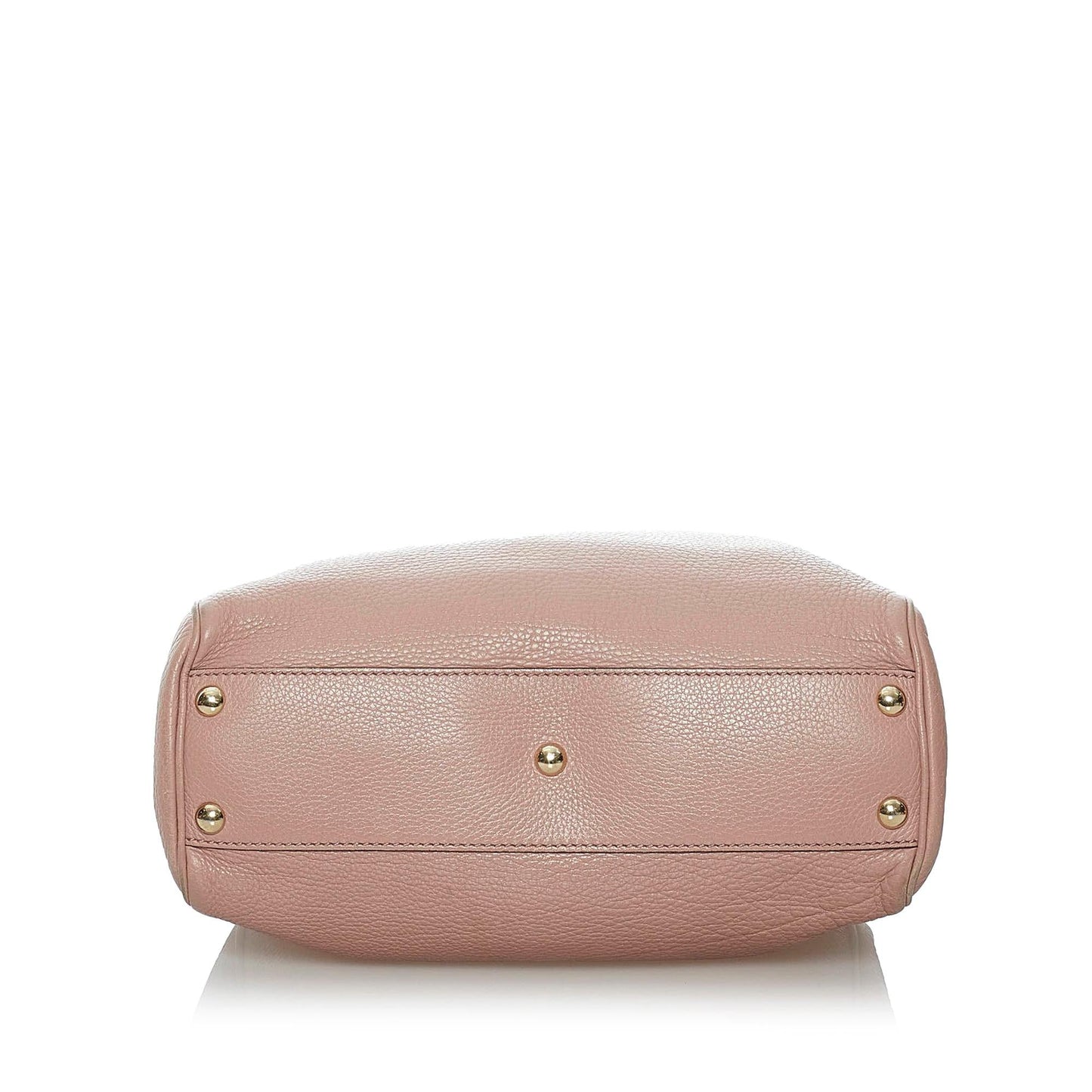 Gucci Bamboo Shopper Leather Satchel (SHG-30161)