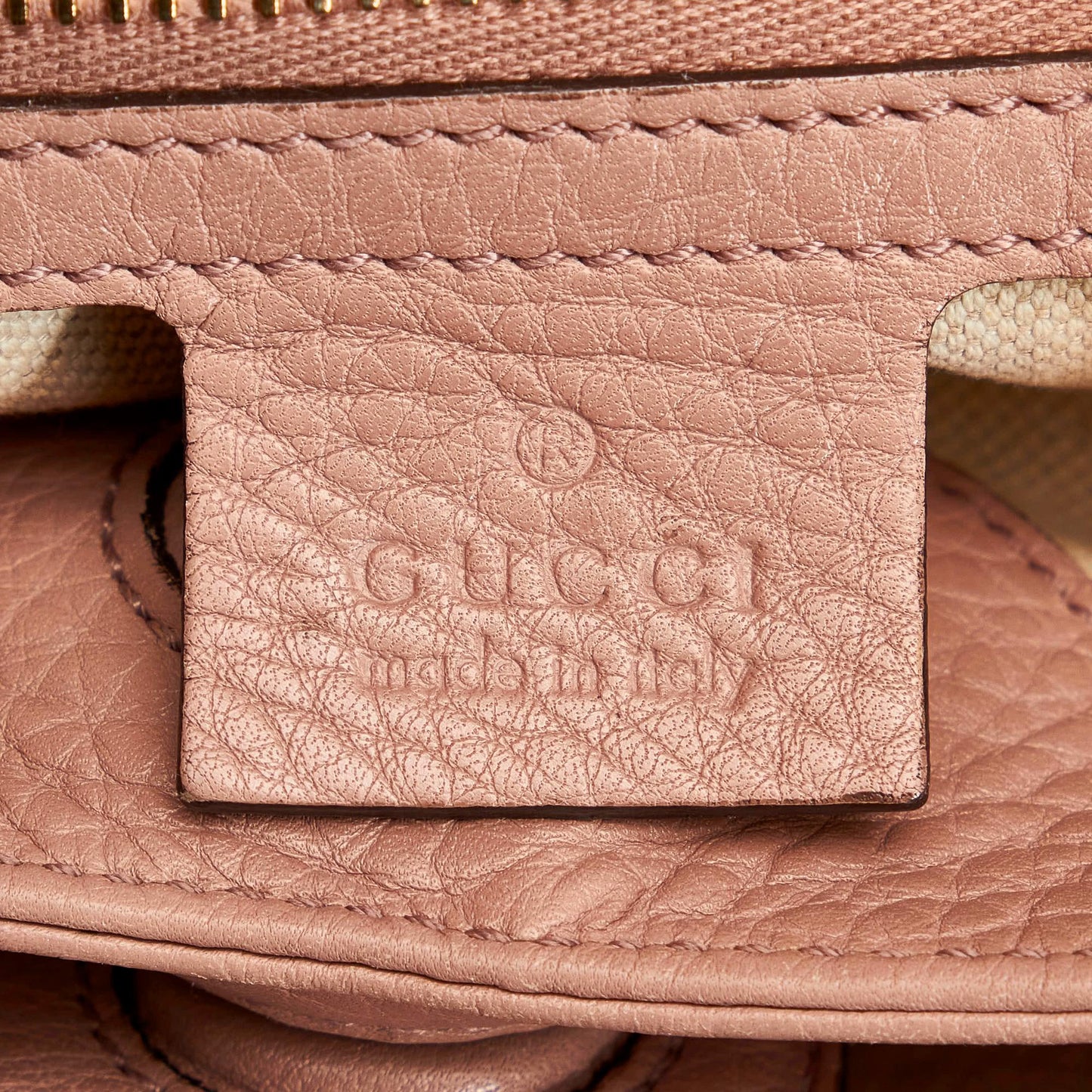 Gucci Bamboo Shopper Leather Satchel (SHG-30161)
