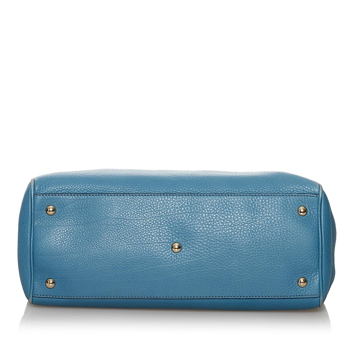 Gucci Bamboo Shopper Leather Satchel (SHG-30162)