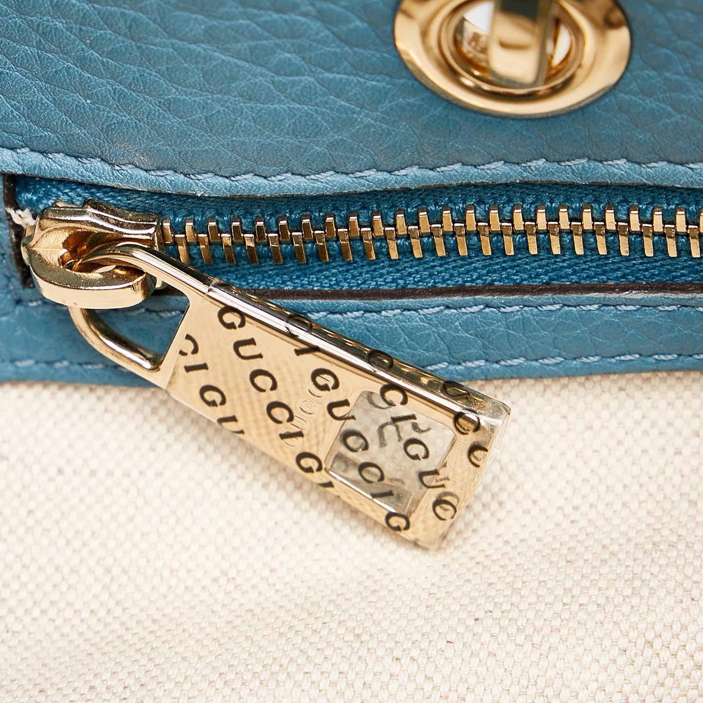Gucci Bamboo Shopper Leather Satchel (SHG-30162)