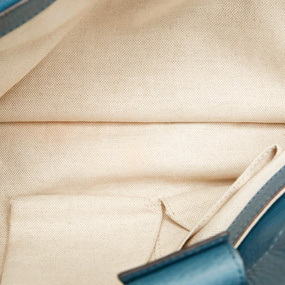 Gucci Bamboo Shopper Leather Satchel (SHG-30162)