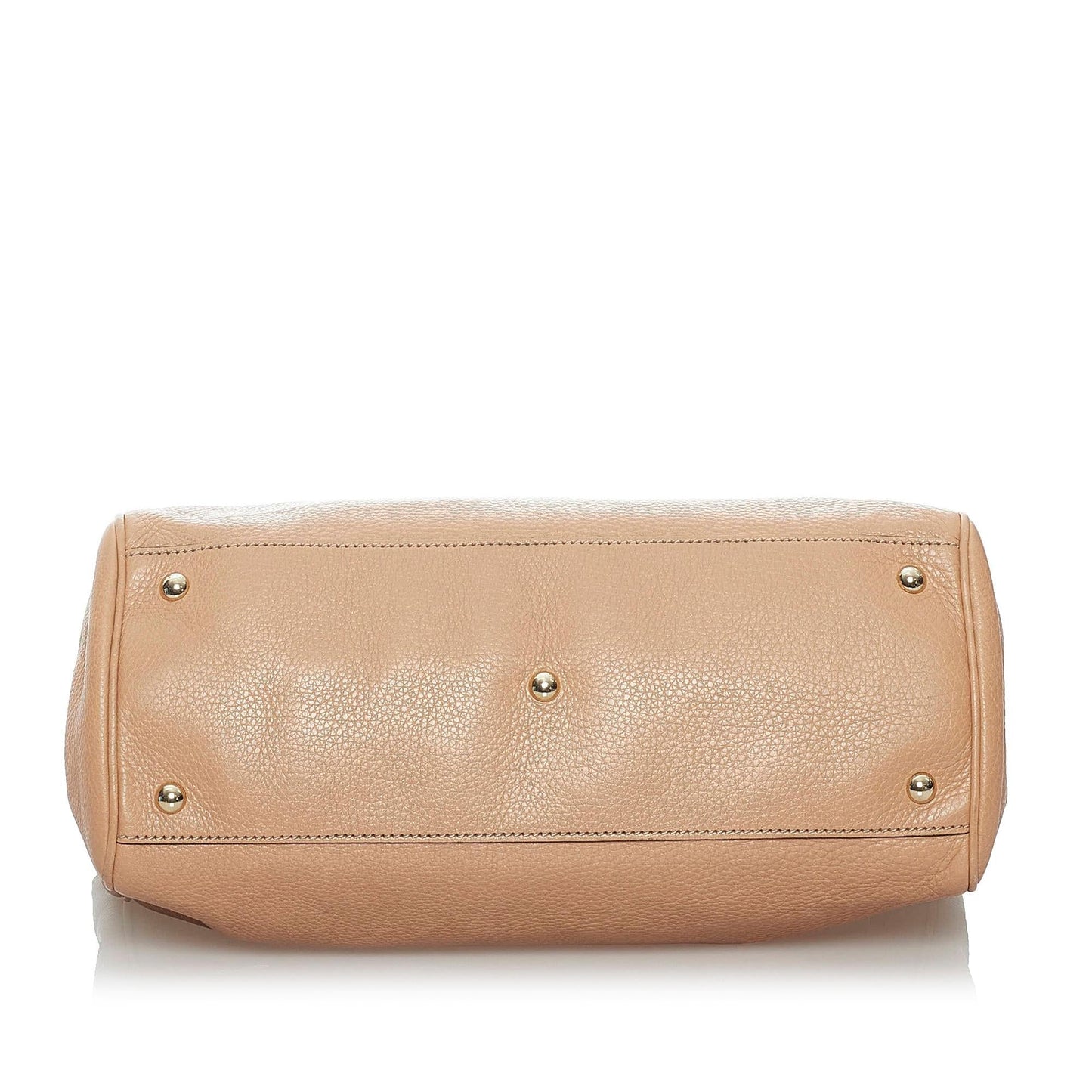 Gucci Bamboo Shopper Leather Satchel (SHG-30256)