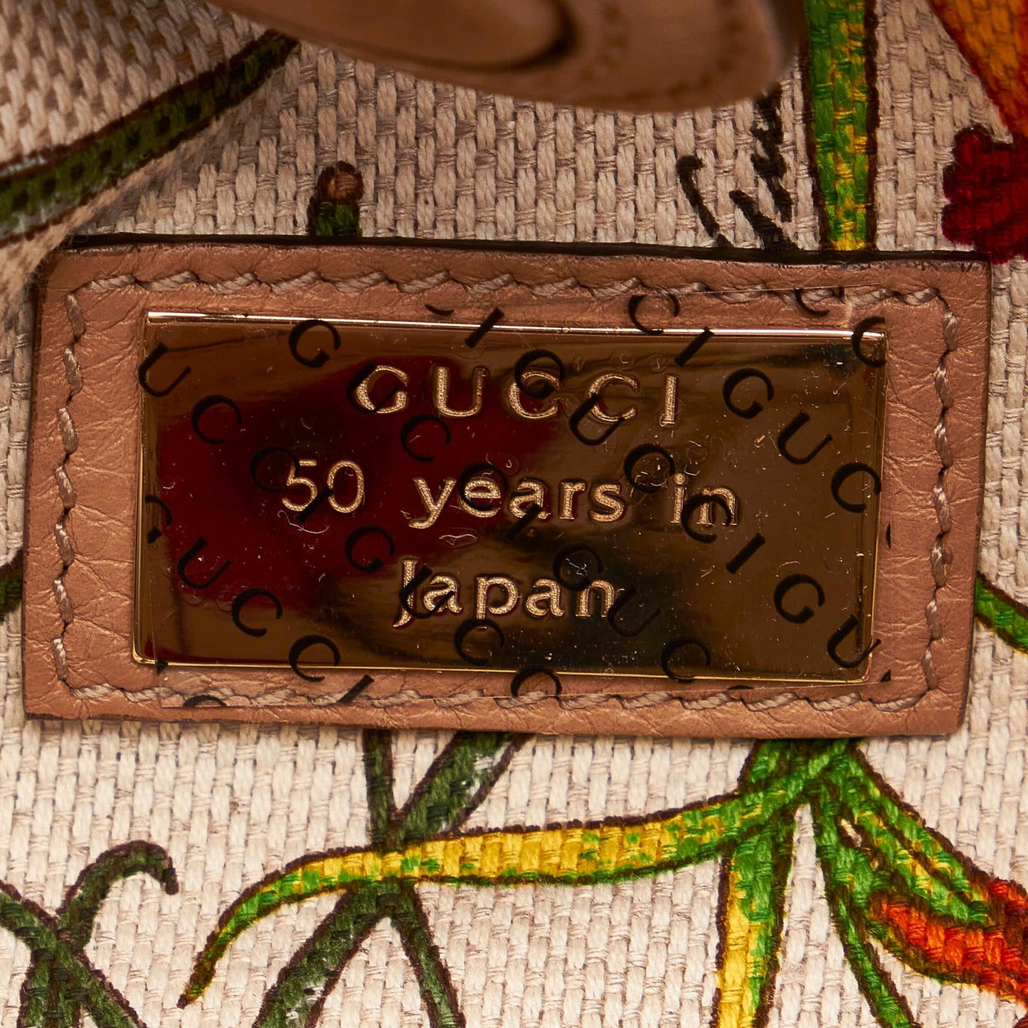 Gucci Bamboo Shopper Leather Satchel (SHG-30256)