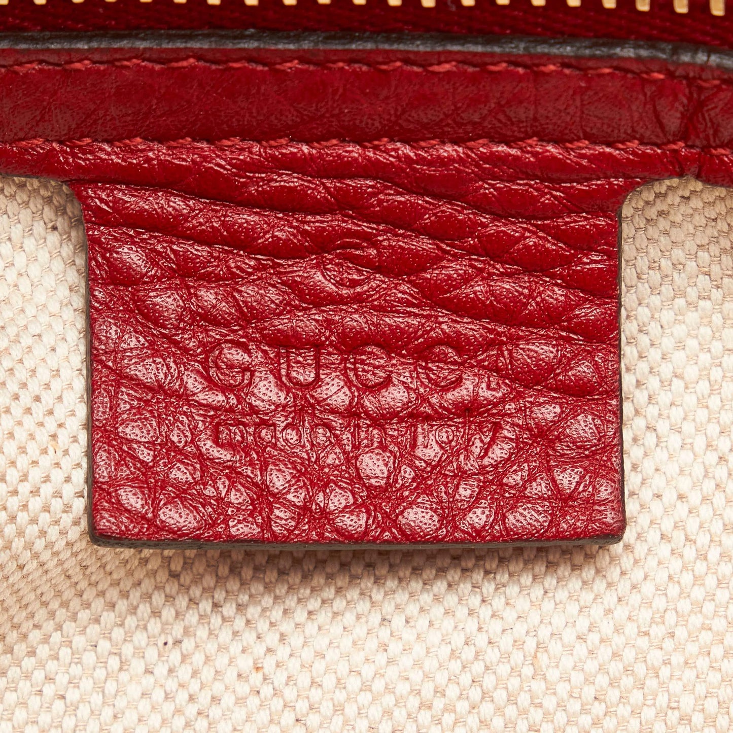 Gucci Bamboo Shopper Leather Satchel (SHG-30574)