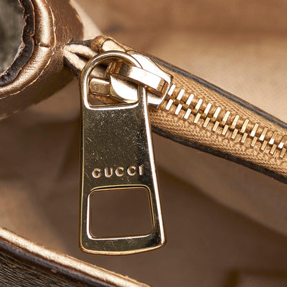 Gucci Bamboo Shopper Leather Satchel (SHG-31045)