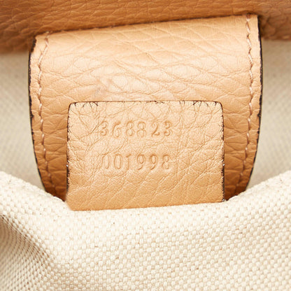 Gucci Bamboo Shopper Leather Satchel (SHG-31060)