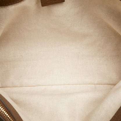 Gucci Bamboo Shopper Leather Satchel (SHG-31103)
