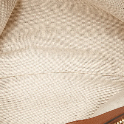 Gucci Bamboo Shopper Leather Satchel (SHG-31354)