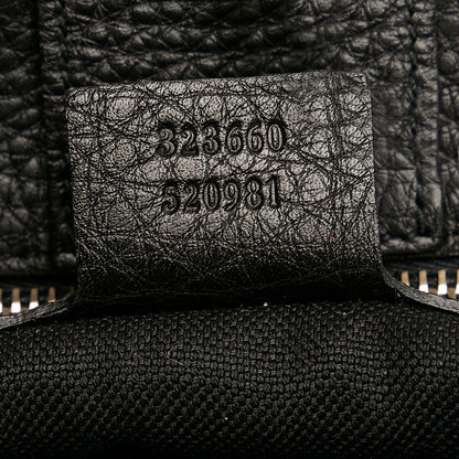 Gucci Bamboo Shopper Leather Satchel (SHG-dP6JxK)