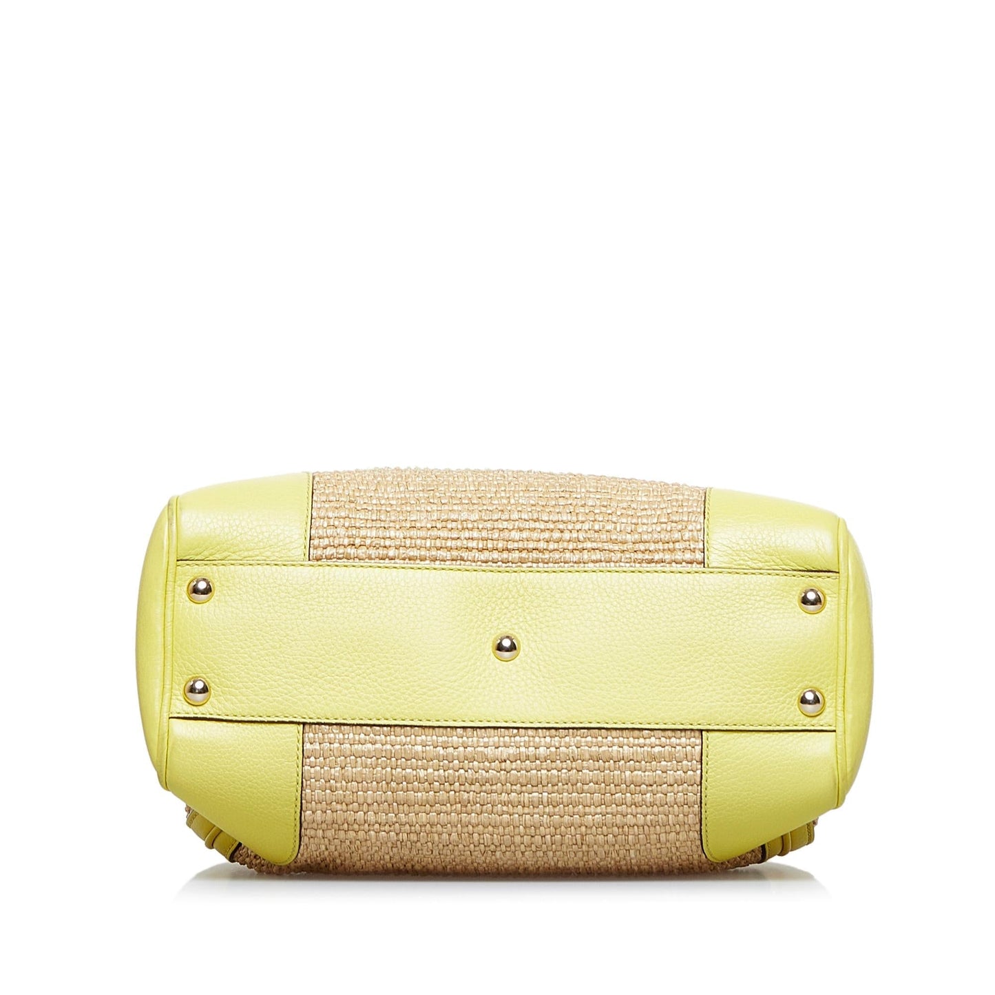 Gucci Bamboo Shopper Raffia Satchel (SHG-PexXRK)