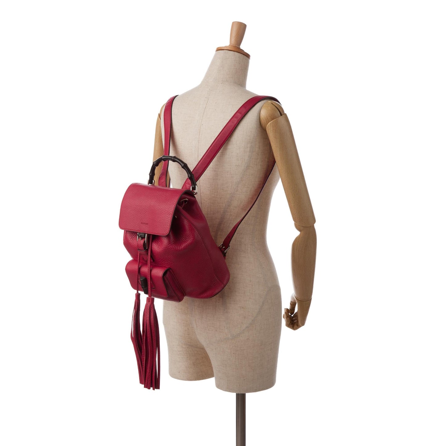 Gucci Bamboo Tassel Backpack (SHG-WiEh6U)