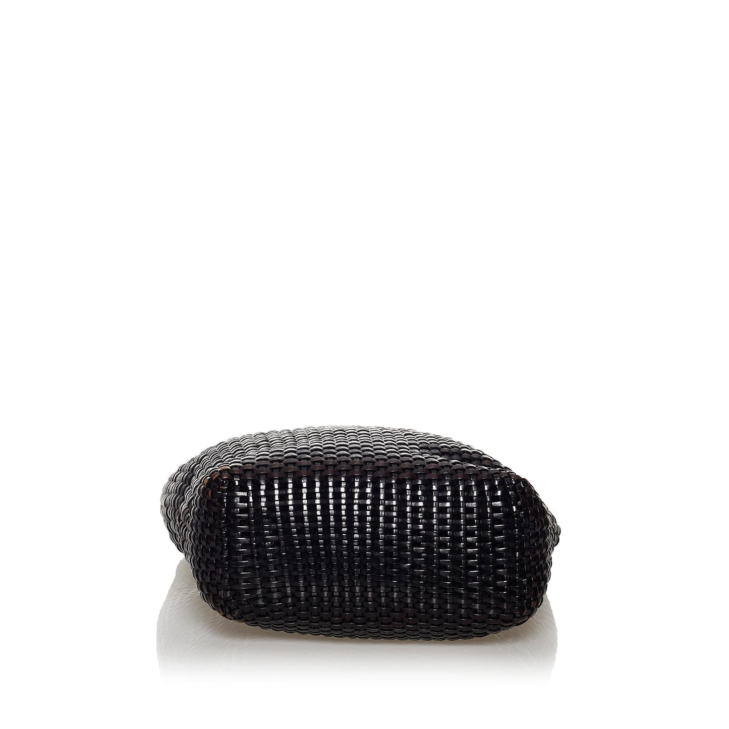 Gucci Bamboo Weaved Leather Shoulder Bag (SHG-31075)