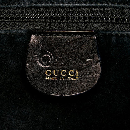 Gucci Bamboo Weaved Leather Shoulder Bag (SHG-31075)