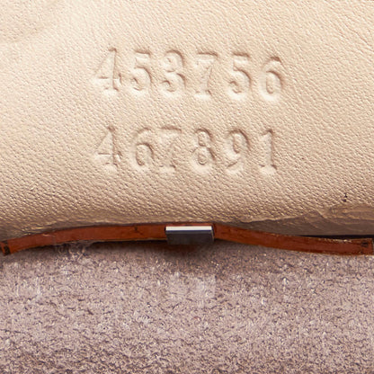 Gucci Bamboo Web Leather Satchel (SHG-29875)