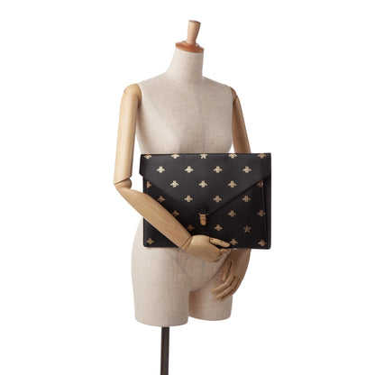 Gucci Bee Star Envelope Portfolio (SHG-ssbcCg)