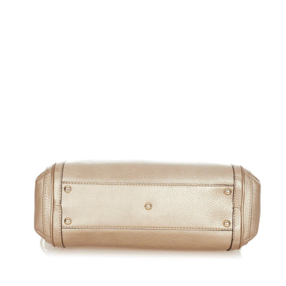 Gucci Bella Leather Satchel (SHG-20824)