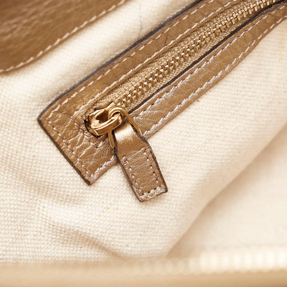 Gucci Bella Leather Satchel (SHG-20824)