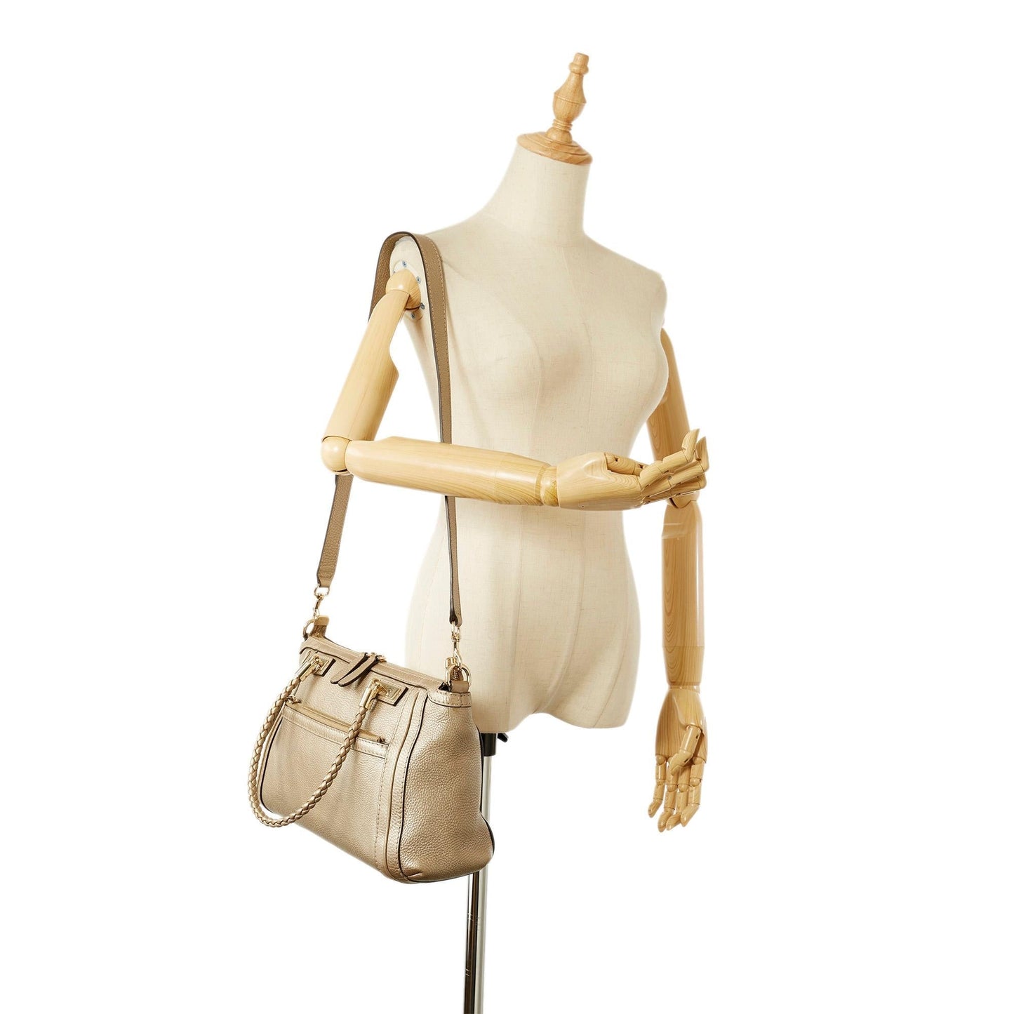 Gucci Bella Leather Satchel (SHG-20824)