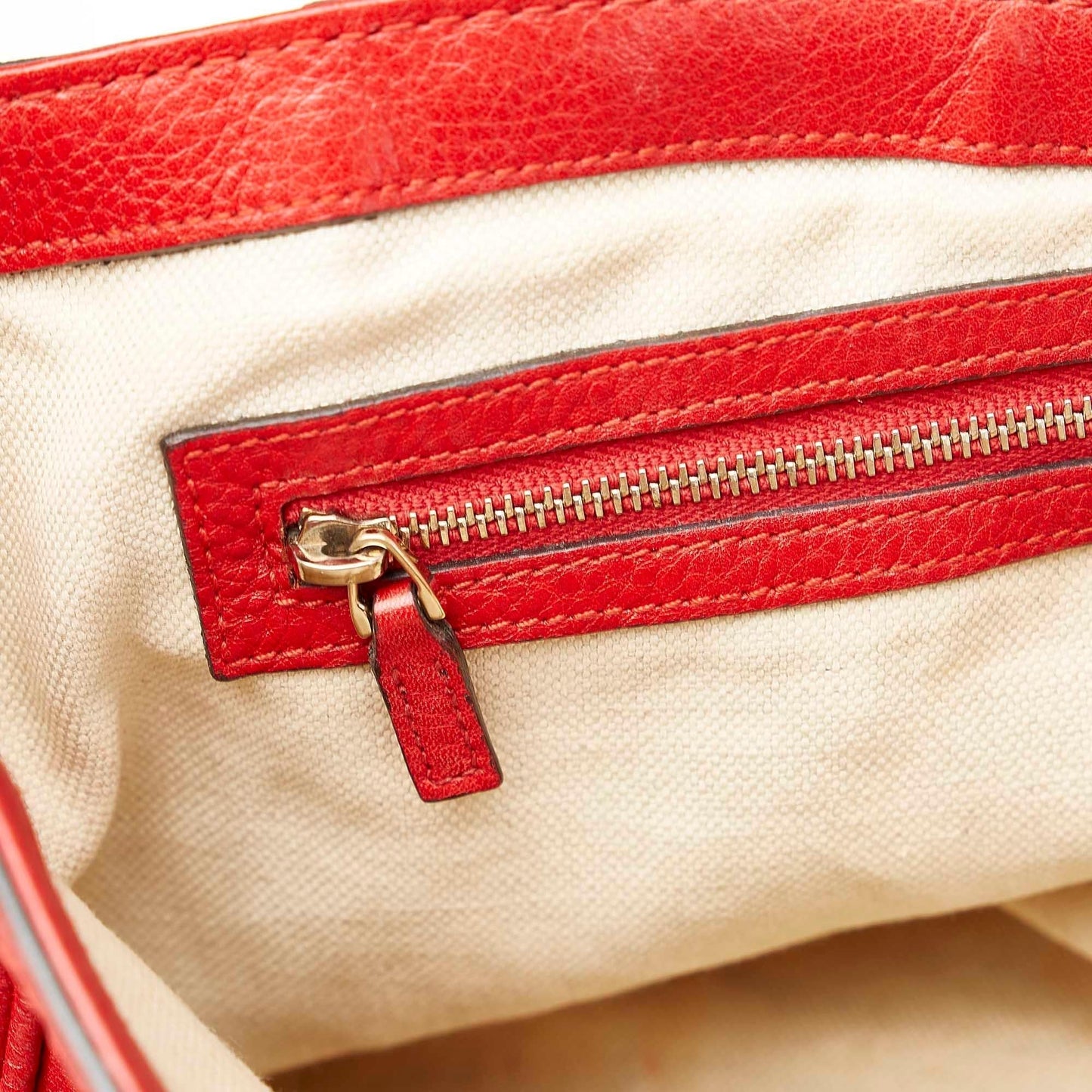 Gucci Bella Leather Satchel (SHG-21423)