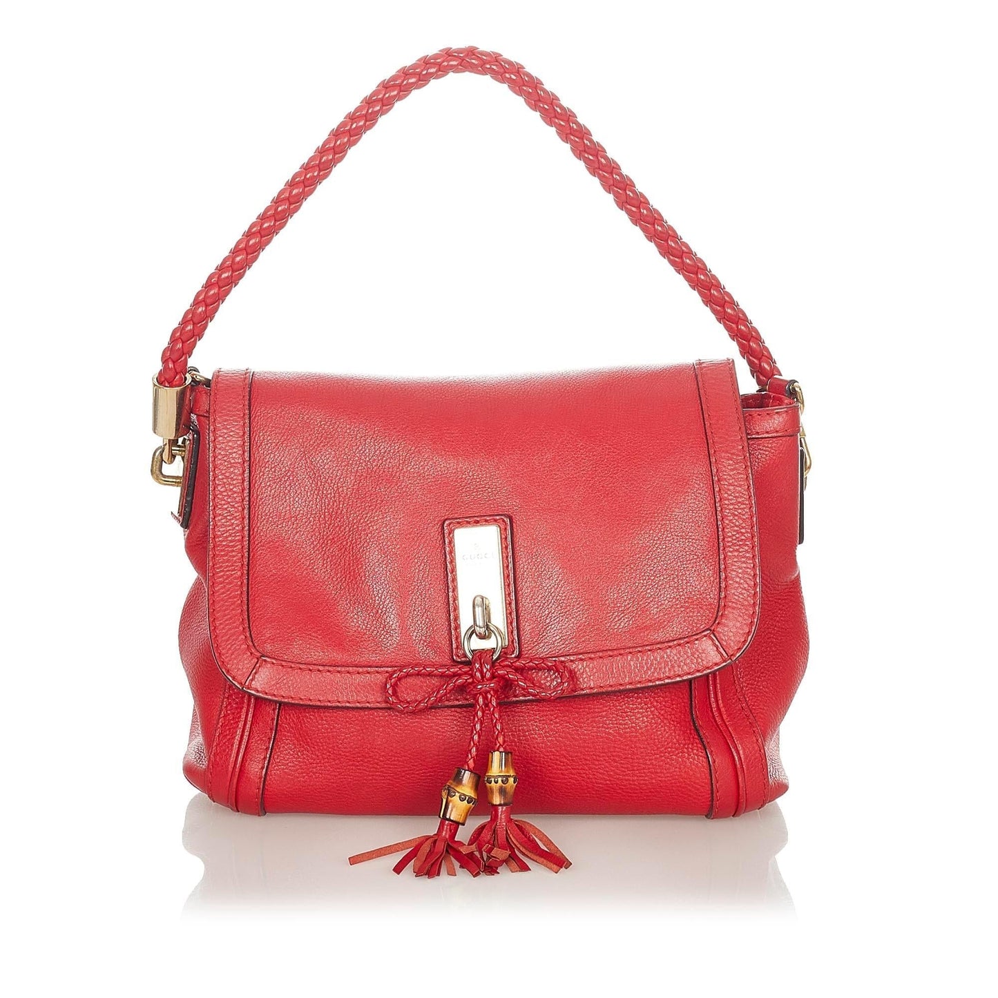 Gucci Bella Leather Satchel (SHG-21423)