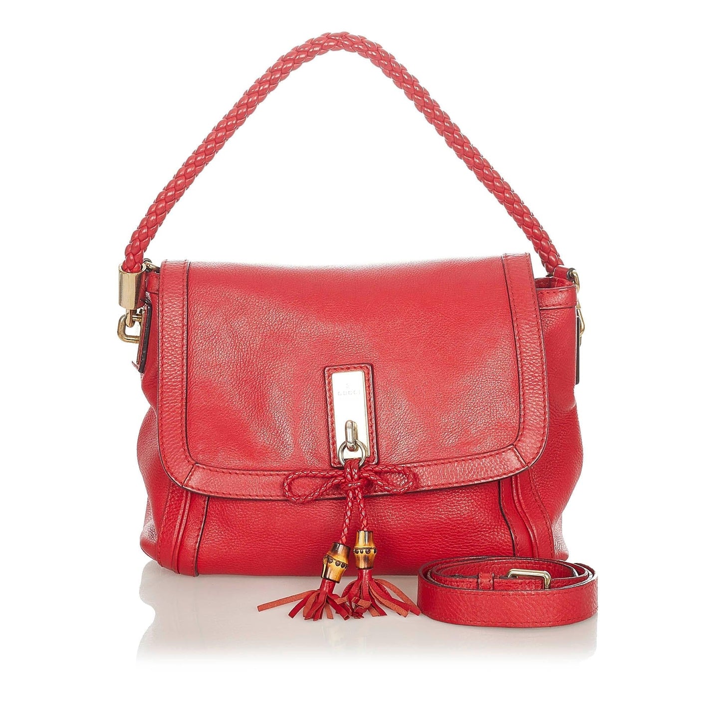 Gucci Bella Leather Satchel (SHG-21423)