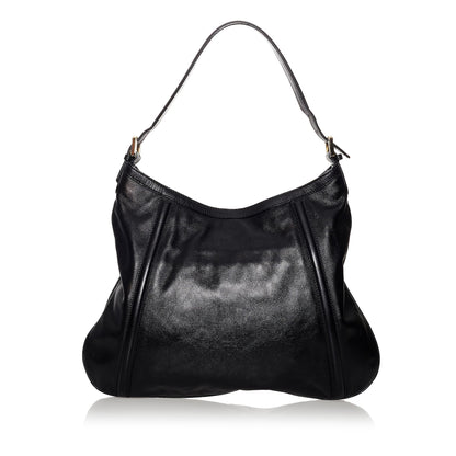 Gucci Britt Leather Shoulder Bag (SHG-30002)