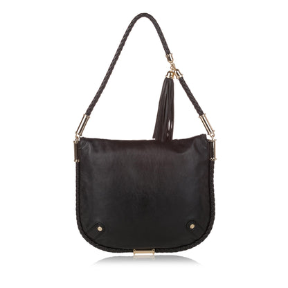 Gucci Britt Leather Shoulder Bag (SHG-31058)