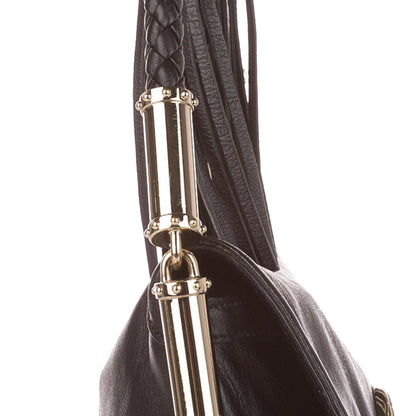 Gucci Britt Leather Shoulder Bag (SHG-31058)