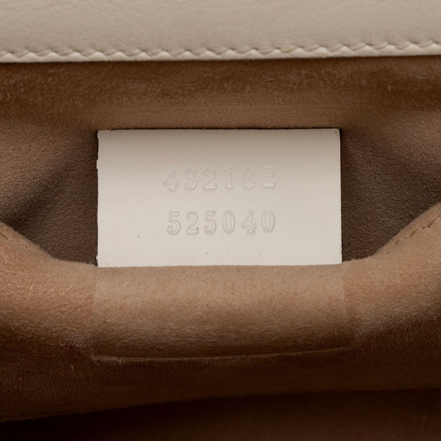 Gucci Calfskin Embroidered Padlock Small Shoulder Bag (SHF-IvAfyD)