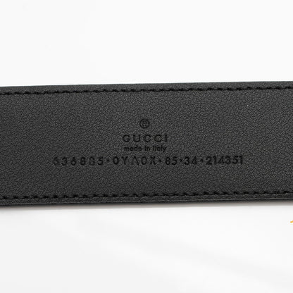 Gucci Calfskin Interlocking G Belt - Size 34 / 85 (SHF-TdVuwc)
