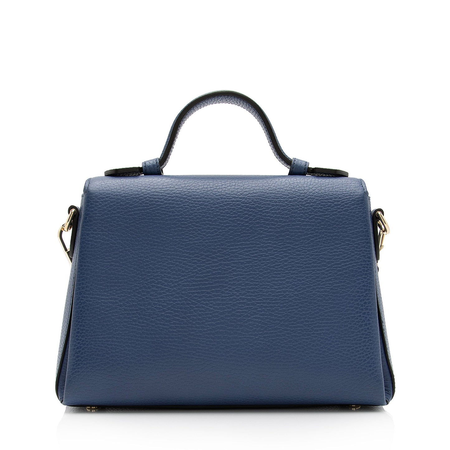 Gucci Calfskin Interlocking G Top Handle Small Shoulder Bag (SHF-2x4YHi)
