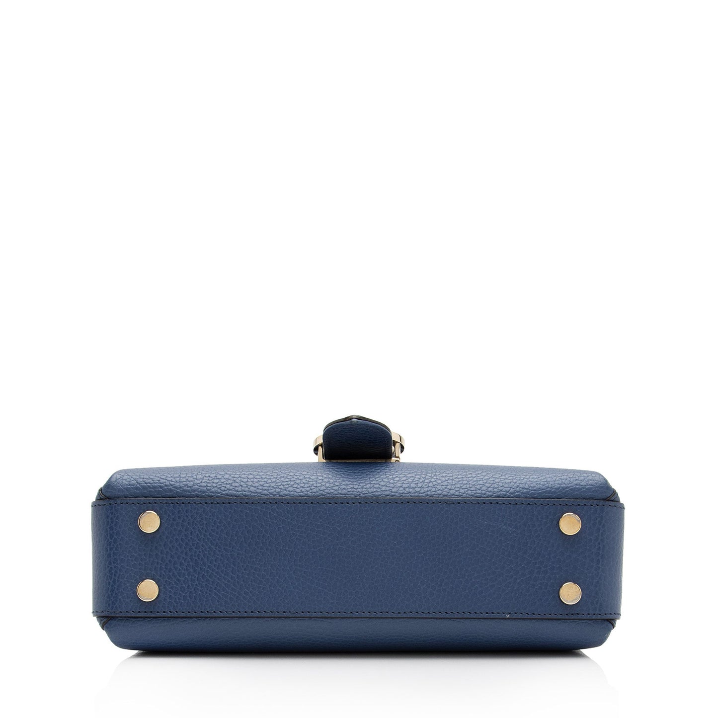 Gucci Calfskin Interlocking G Top Handle Small Shoulder Bag (SHF-2x4YHi)